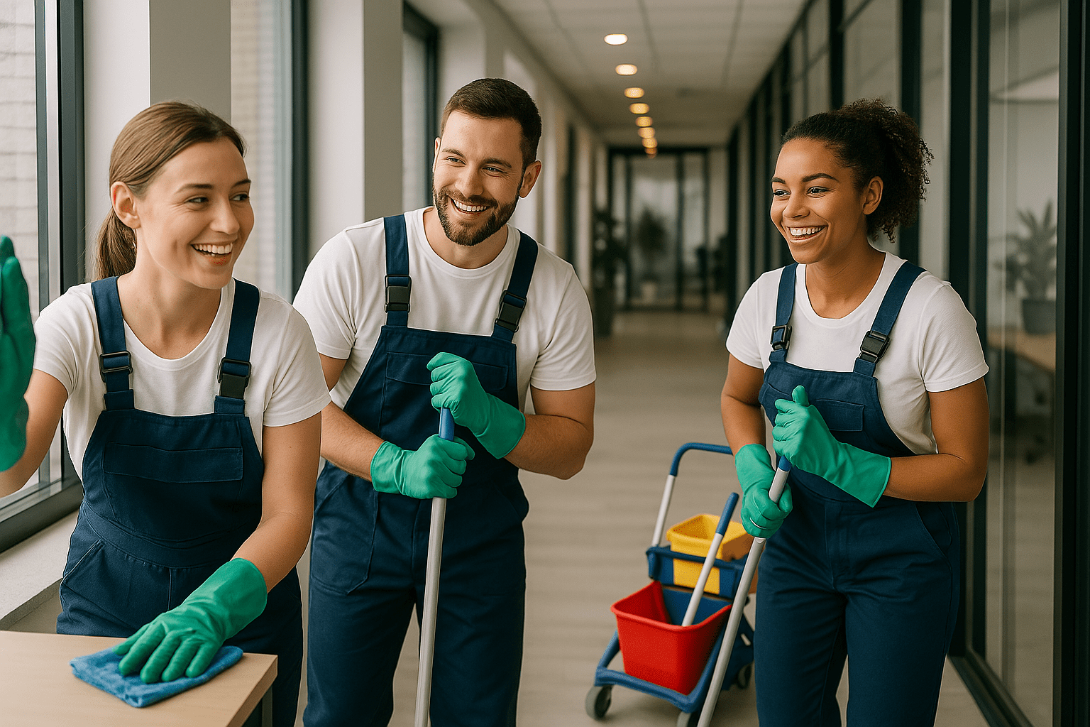 Öröm a takarítás